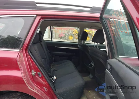 2012 Subaru Outback 2.5I z USA, uszkodzony, nr VIN 4S4BRBAC9C3229570